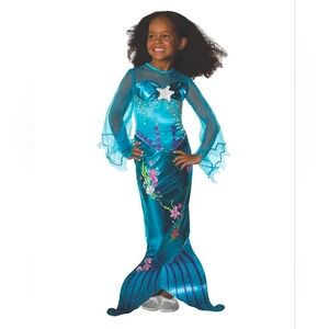 Girl's Magical Mermaid Costume Size Medium Halloween Dress Up